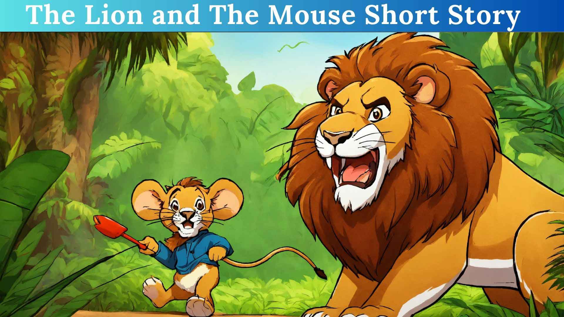 The Lion and The Mouse Short Story | Hindi Story