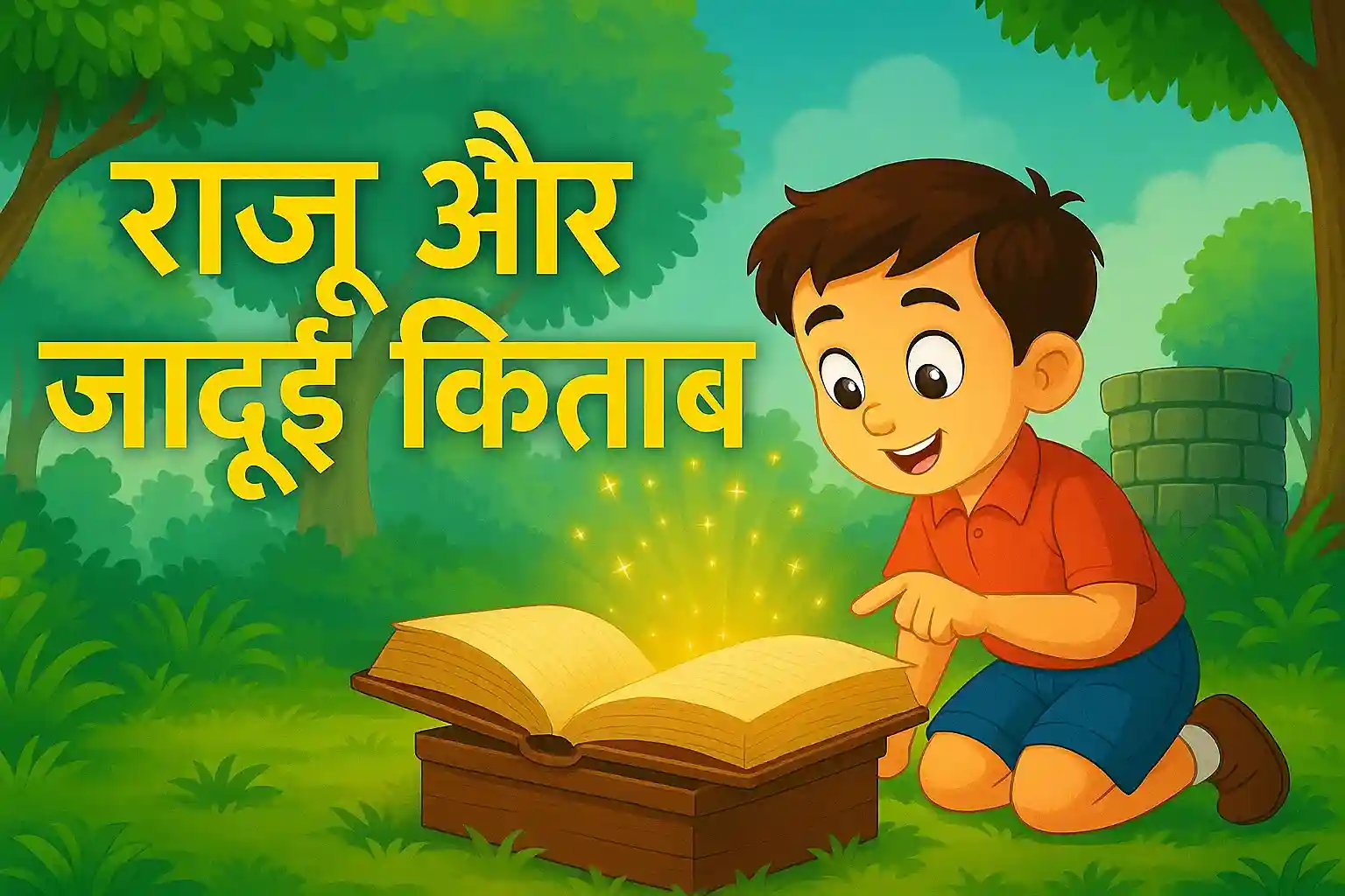 raaju ki jadui kitaab