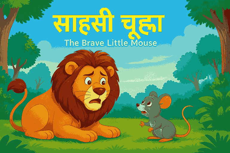 साहसी चूहा की हिंदी कहानी (The Brave Little Mouse)
