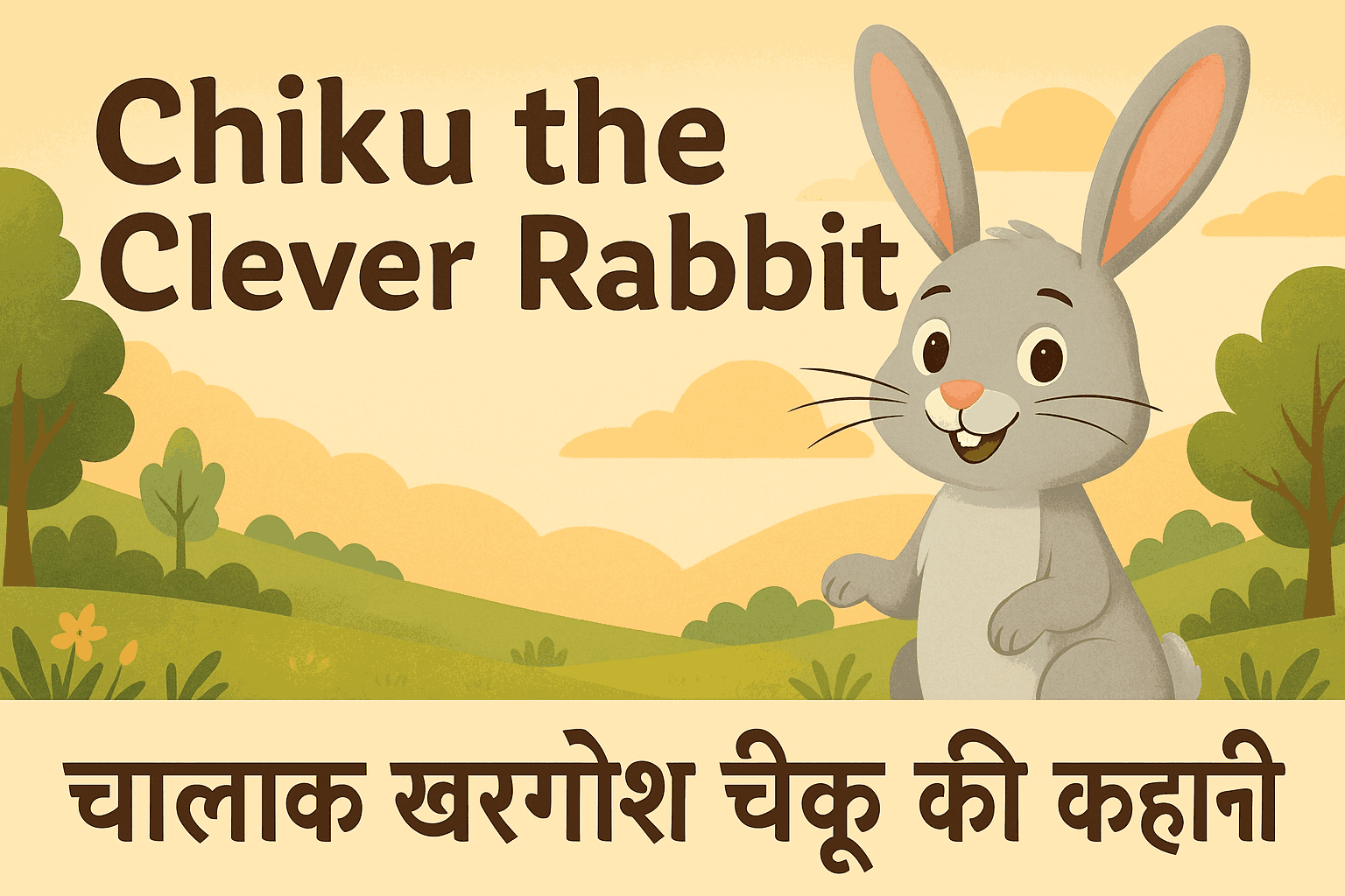 Chiku the Clever Rabbit Banner